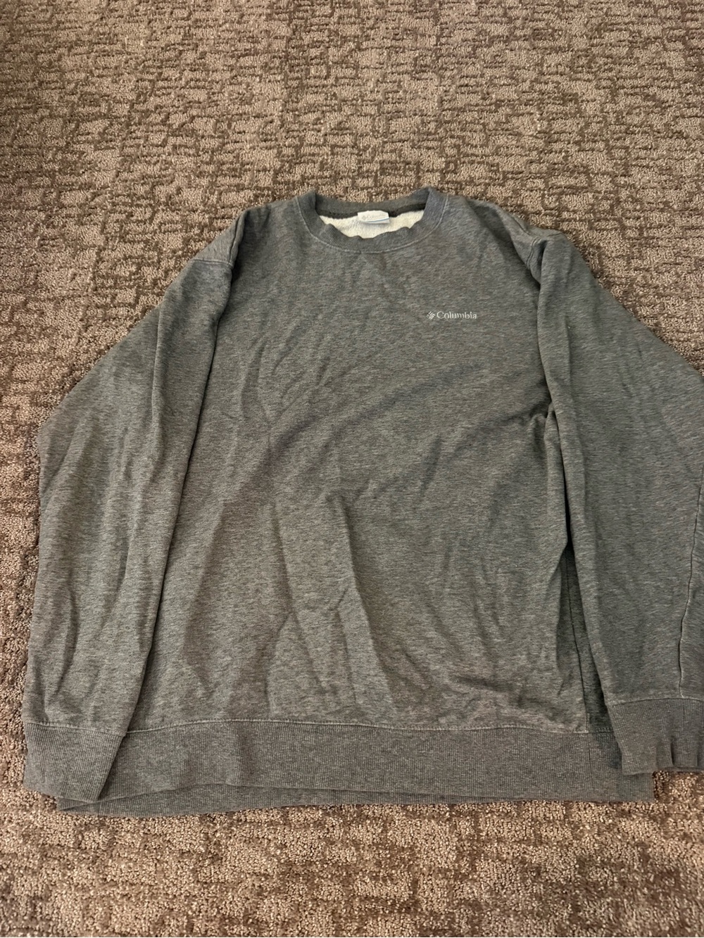 Columbia Men's Dark Gray Crewneck Sweatshirt